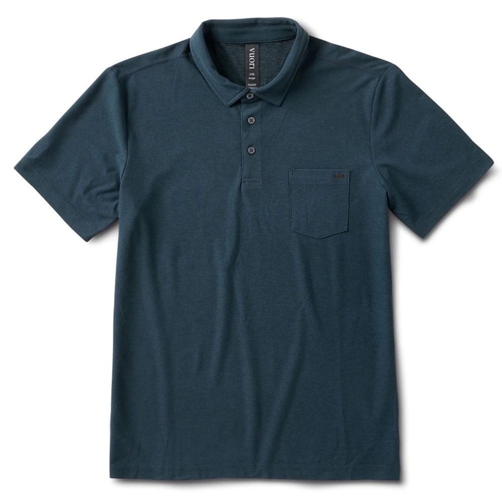VUORI Ace Polo in Indigo